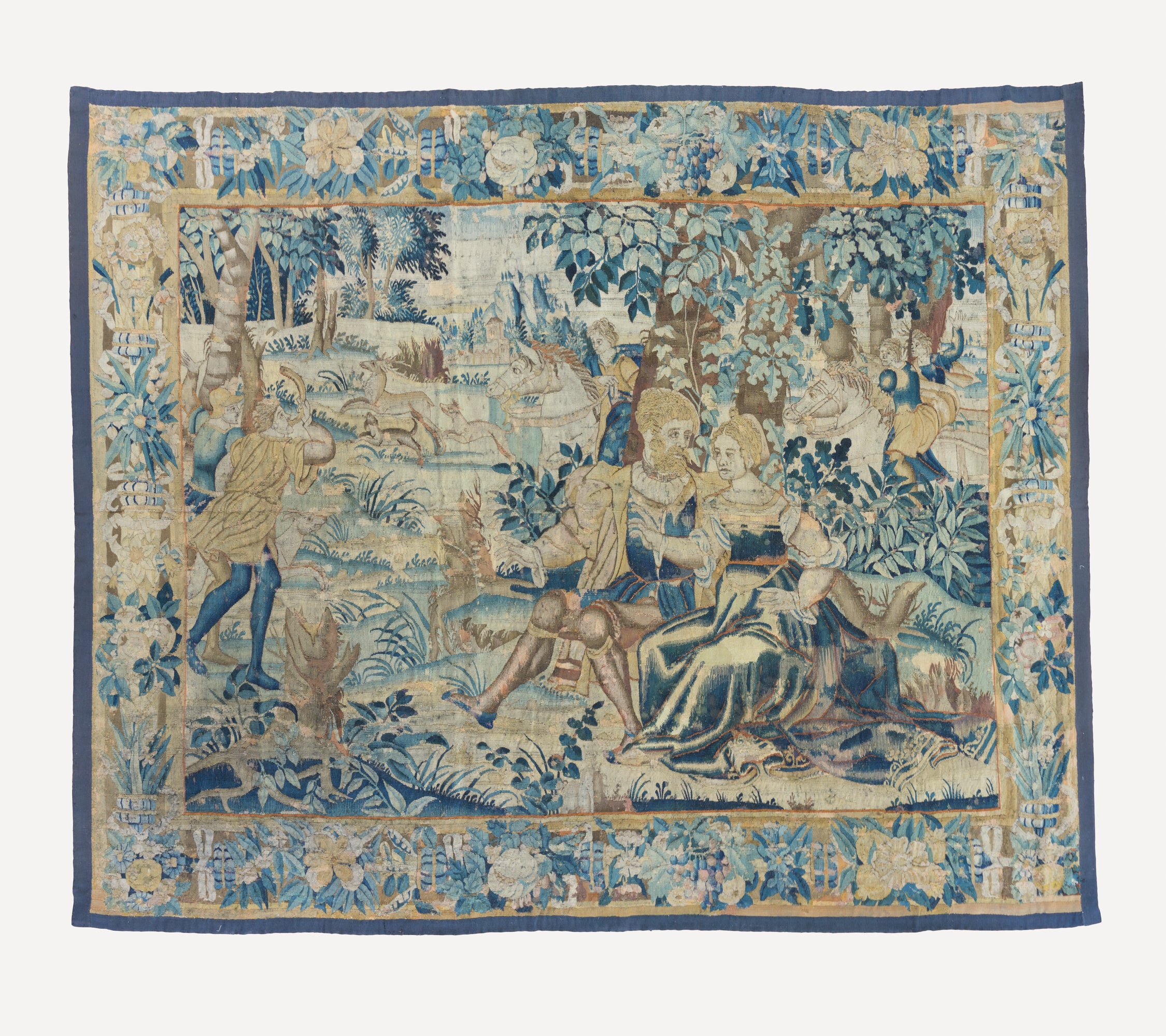 Sold at Auction: Mid Century Danish Woven Landscape Tapestry